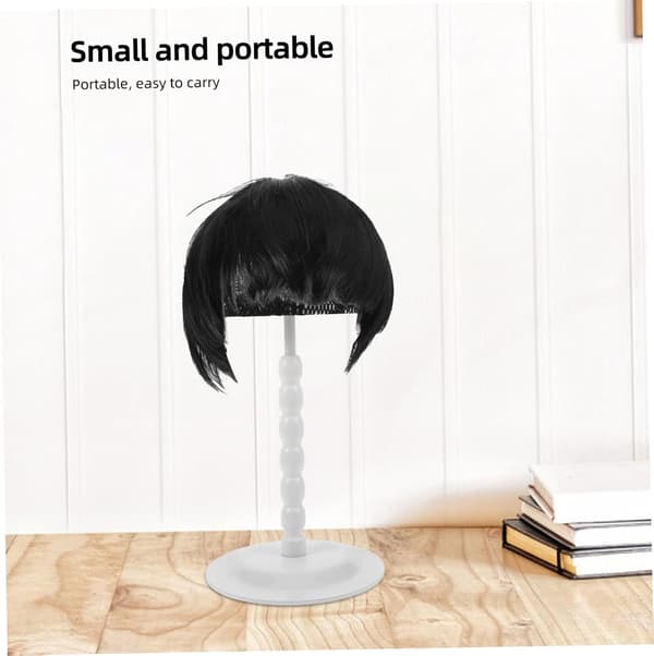 Portable Metal Wig Storage Rack Wig Holder Drying Styling Display Stand