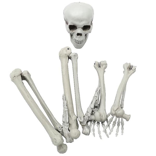 1 sæt Simuleret Skelet til Halloween Dekorationer