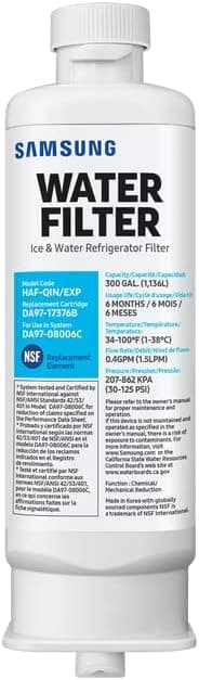 1 stk. til DA97-17376B Køleskabsvandfilter (HAF-QIN/EXP)