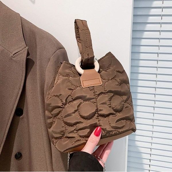 Axelremsväska Messenger Bag KAFFE - spotförsäljning kaffe