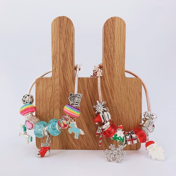 Julklapp Nedtelling Kalender Gaveeske sett diy Perlearmbånd Cre