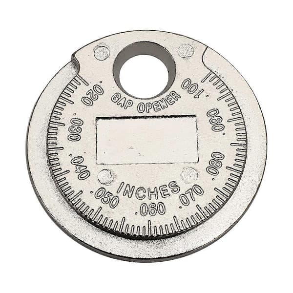 Spark Plug Gap Gauge Tool - Wire Spark Plug Measuring Tool Scale from 0.020 inch to 0.10