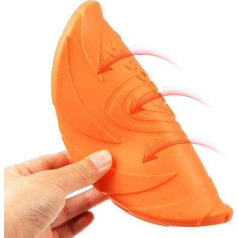 Litteä koirafrisbee (tummanvihreä)
