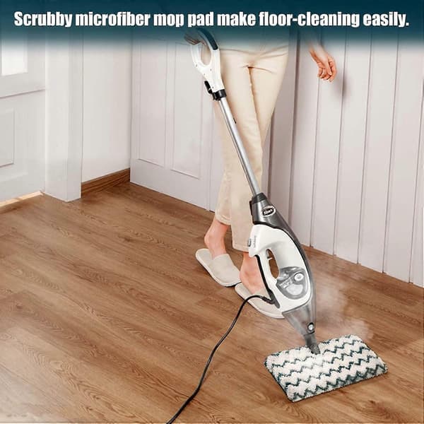 Replacement Steam Mop Pads, Premium Quality Washable Microfiber Pads, Easy Installation, Ideal Replacement for Hardwood and Carpet
