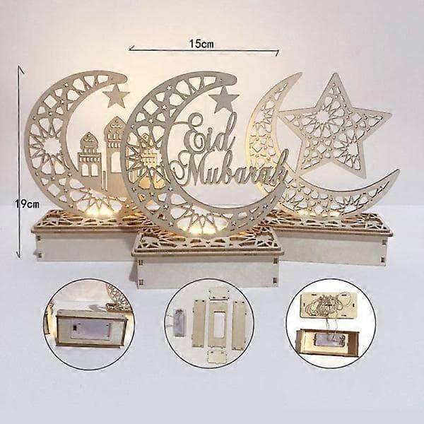 Ramadan eid mubarak -koriste LED-valo