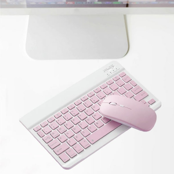Bluetooth Keyboard Mouse Comb Uppladdningsbart inbyggt batteri för Tablet PC Singular Mode Tangentbordsmus