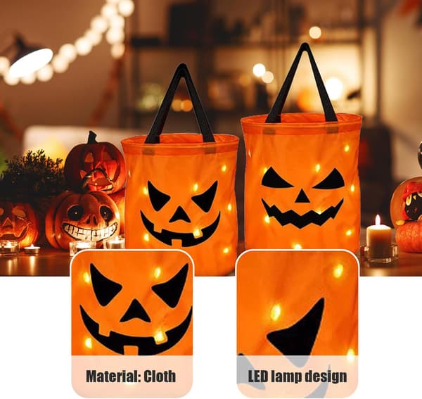 Halloween-godispåsar, 2 st 11,8