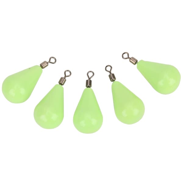 Luminous Jig Head Deep Water Sinker Fishing Lure Equipment 10# 5pcs