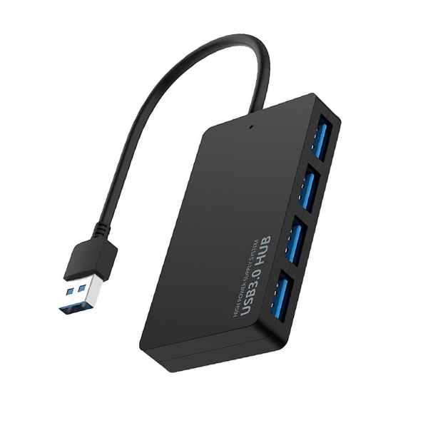 USB-delare Data Hub USB SD-kortläsare Typ C-omvandlare USB-portar Hubs USB C-hubadapter Svart Black