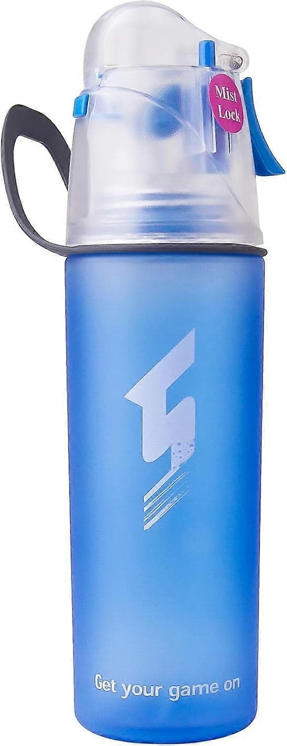 Drinking and Misting Spray Bottle, Unique Mist Lock Design, Portable Leak-Proof Spray Cup, 450ml
