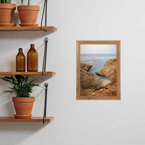 Naturlig treramme A3 Ramme 29,7 * 42 cm Rektangulær tre- og Ps-beskyttelse