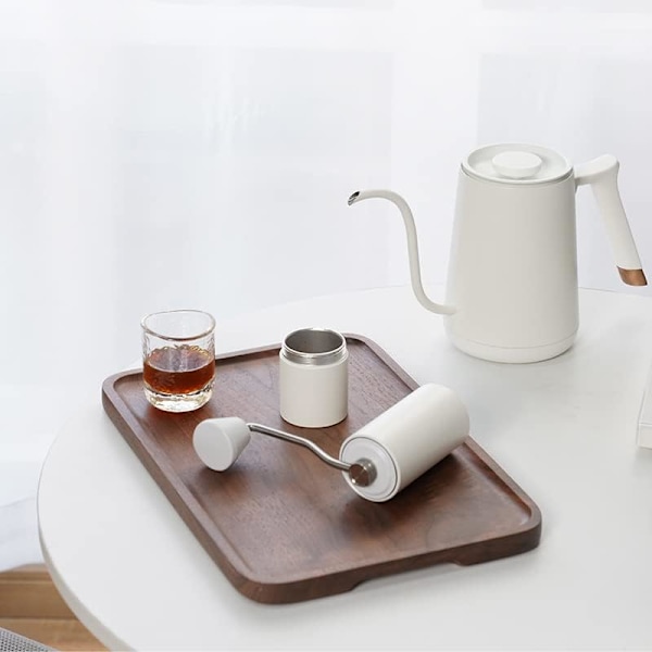 Med CNC Rostfritt Stål Konisk Kvarn, Intern Justerbar Inställning, Dubbel Lagring Positionering, Fransk Press Kaffe för