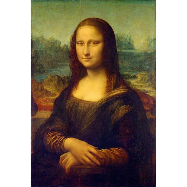 Mona Lisa Smile DIY Diamantkorsstygn Full Diamond Vardagsrum