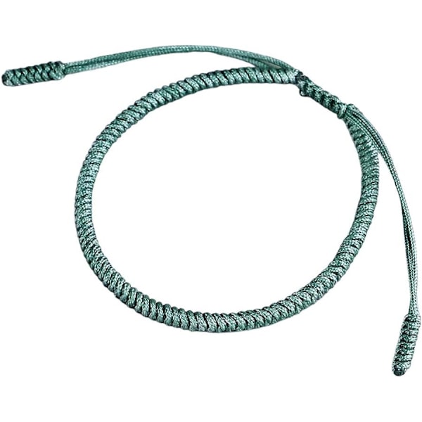Tibetanskt spirituellt armband | Man Kvinna | Handgjort armband | Traditionell buddhistisk knut, för män och kvinnor Turquesa