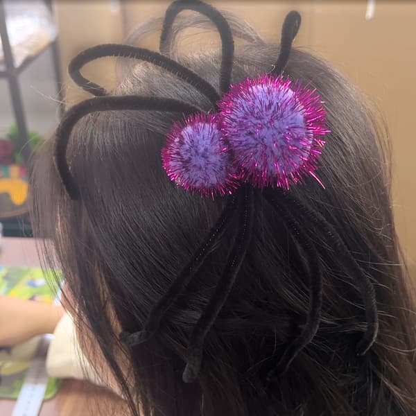 Sorte 2-pak Halloween hårklemmer til børn Halloween fest hår B