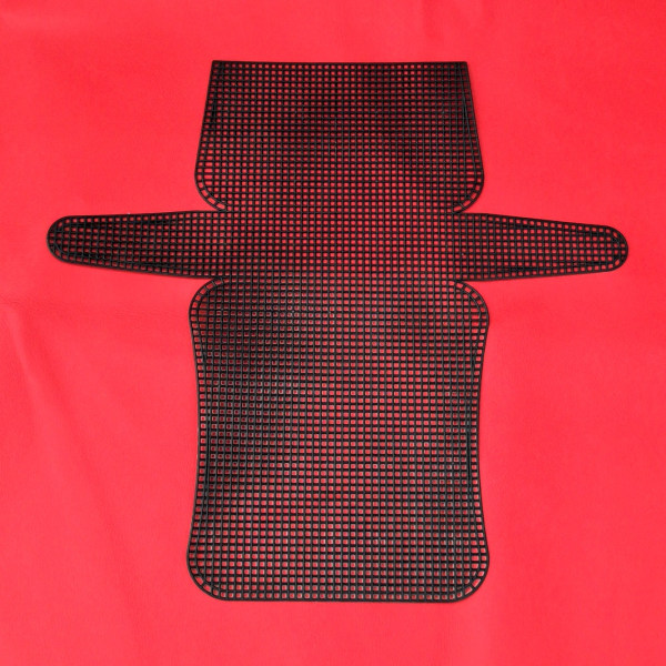 Latch Mesh Tarp för Matta, Meshduk för Mattkrokning/Väska Mattkrok Mesh Tarp