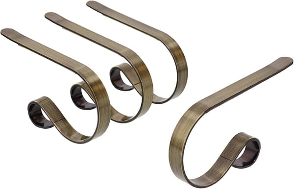 4-pack The Mentle Clip Julstrumpor Hyllkrok Spiselkrans