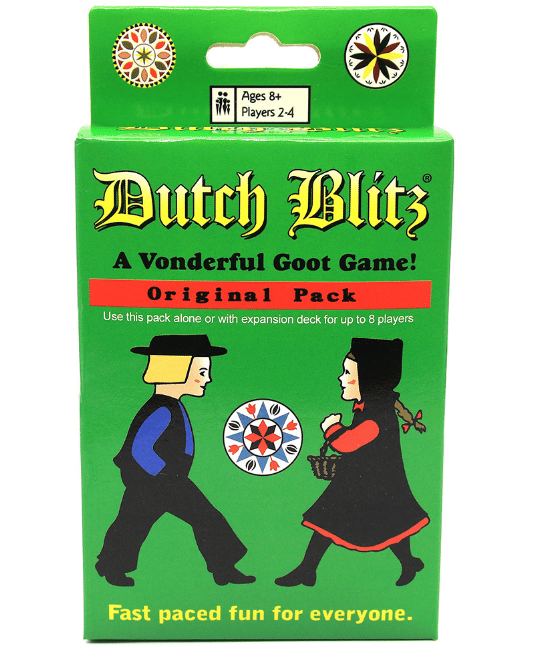 Dutch Blitz Dutch Blitz Basic ja laajennettu perhekorttipeli alkuperäinen original
