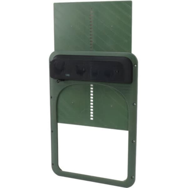 Jeffergarden Automatic Chicken Coop Door, Solar Powered Safe with Light Sensor for Green Poultry