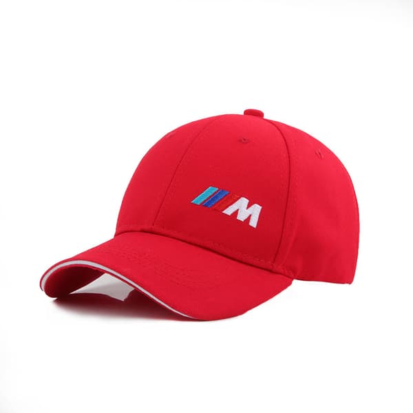 Baseballcaps for menn, mote bomullsbil logo M Performance baseballcaps