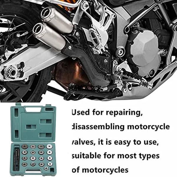 20 st Ventilsätesfräs Mi-ni Motorcykel Ventiler Reparations Fräs Ventilvertygsset