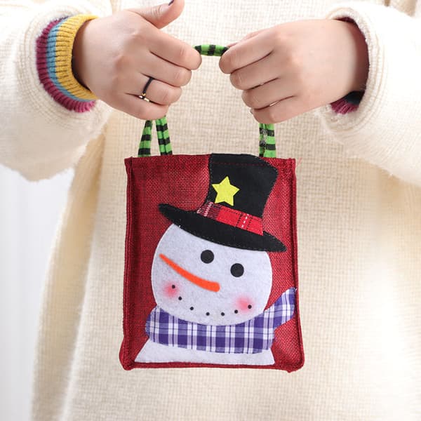 Julegave Juledekorationer hånd Wrap Tasker, Xmas Ap