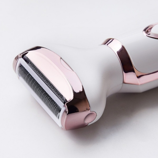 Elektrisk barbermaskine til kvinder Trådløs genopladelig 4 i 1 barbermaskine Bærbar hårfjerning Epilatorer til ansigtsarm Bikiniben Underarm Øjenbryn Næse