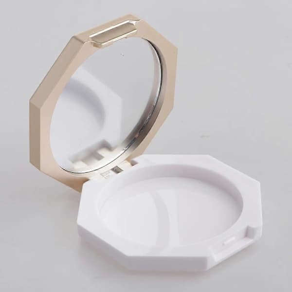 Empty Powder Case Face Powder Makeup Box Travel Blush Cosmetic Container
