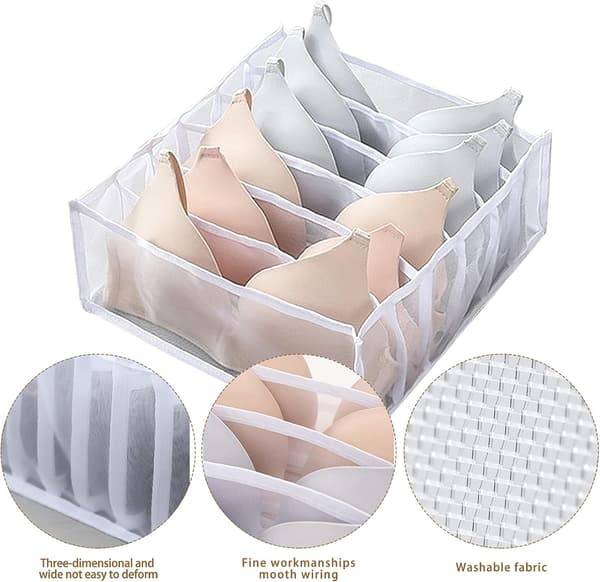 3 kpl alusvaatelaatikon järjestäjä