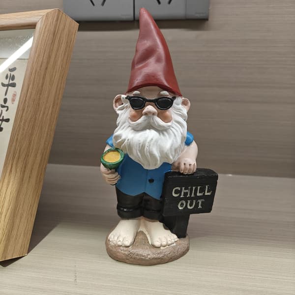 Elf Statue Dwarf Resin Ornament, Decorative Figurine