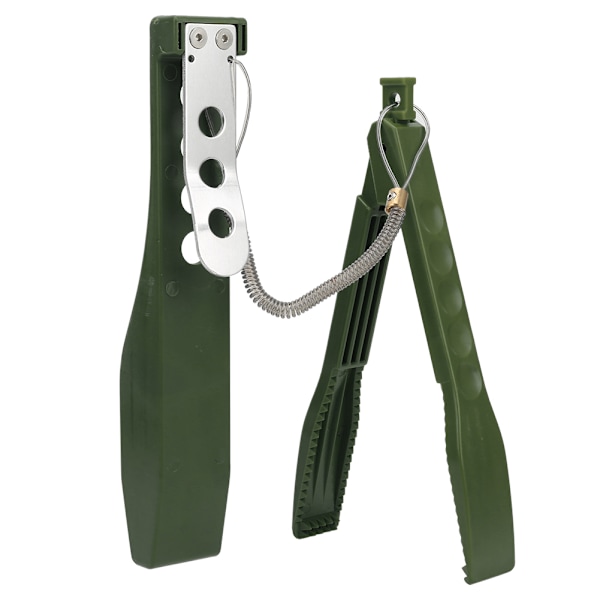 Portable Multifunctional Fish Grip Controller Clamp Tool Olive Green