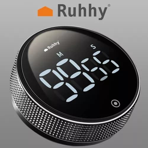 Digital Timer med Magnet & LCD-Display - Køkkenur