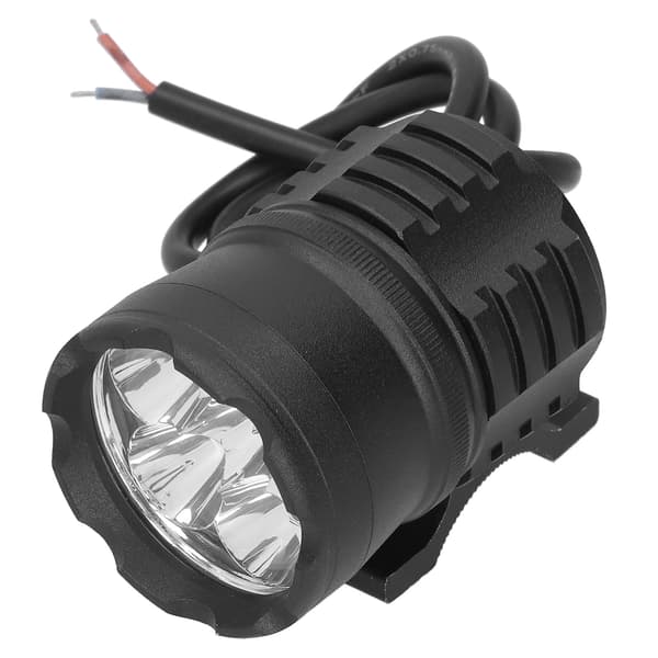 100W Motorcycle Boat Spot Light 6 LED 6000K White Work Light Dimming Light IP65 Waterproof Universal