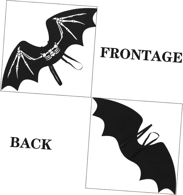 Adjustable Bat Wings for Women and Lightweight Cosplay Costume Accessory