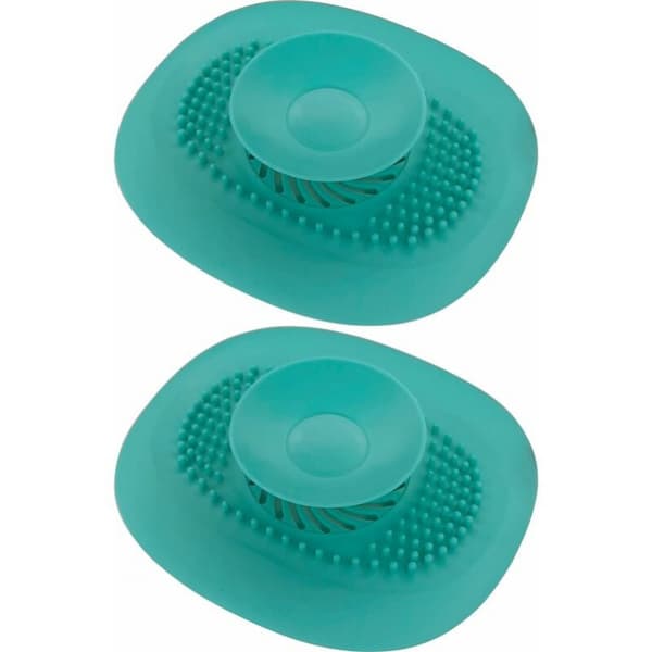 2x Universal Badekarsprop Afløbssi Silikone Håndvask Køkkenvask