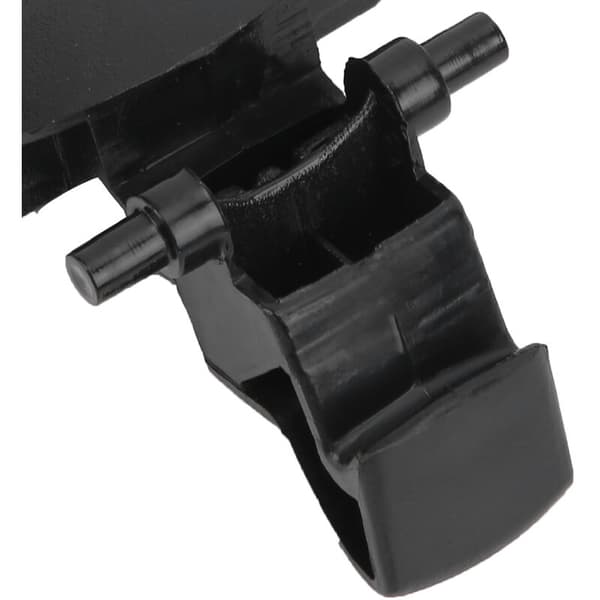Black Glove Box Lid Handle with Replacement Spring for Citroen C4 2004-2010 ABS + Metal