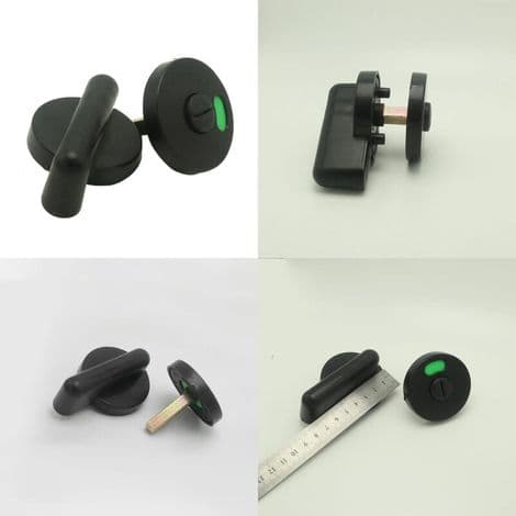 Zone Indicator, Door Lock, Privacy Indicator, Toilet Door Lock, 5-Pack