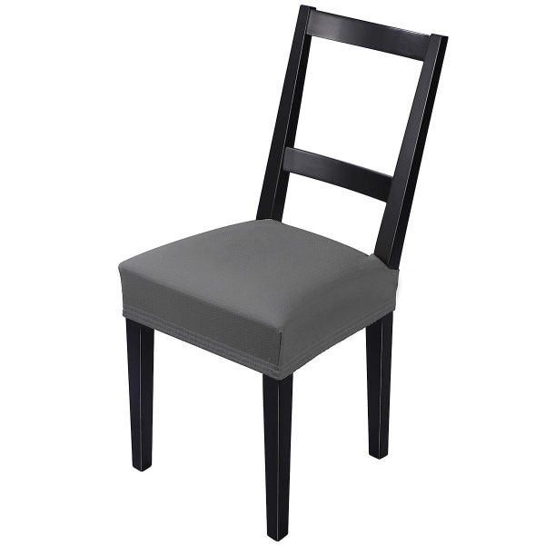Stretchsoffaöverdrag för fåtölj, set med stolsöverdrag för matstol, stolsöverdrag för vardagsrum Grey