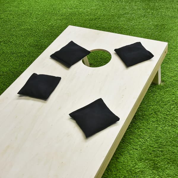 Sandsäck Bean Bag -setti (5 Allväderspåsar) - Musta
