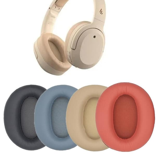 Læder ørepuder til EDIFIER W820NB headset reparationsdele