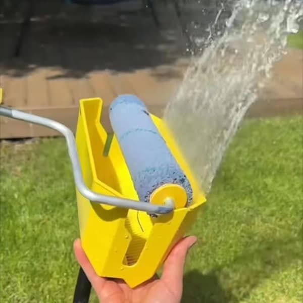 Paint Roller Cleaner - Quick Wash and Dry for Rollers, Reusable DIY Painting Tool for Home Maintenance (Ho)