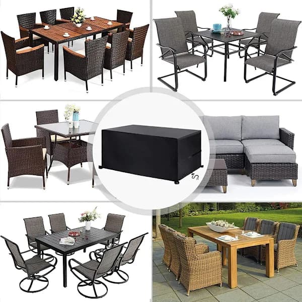 Hagemøbelbeskyttelse, vanntett 150 * 90 * 80cm-FM-