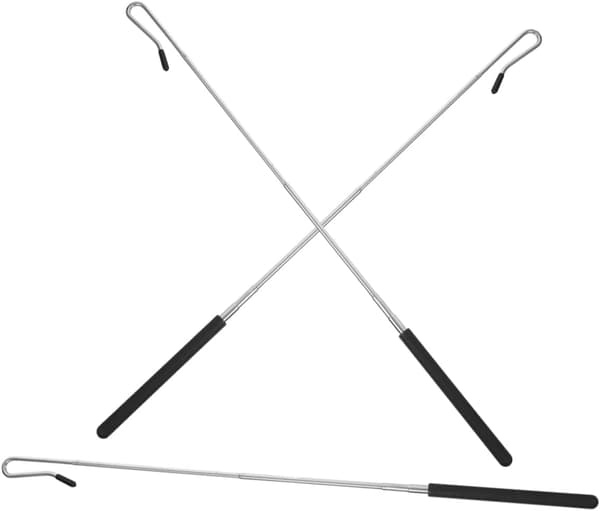 3pcs Hand Puppet Control Sticks Adjustable 20-55cm Half-Body Puppet Arm Manipulation