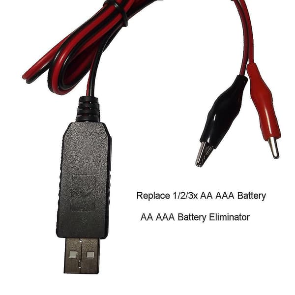 USB 5V til 1.5V/3V/4.5V omformer Step Up USB-omformer Step Up Converter Line (4.5V)