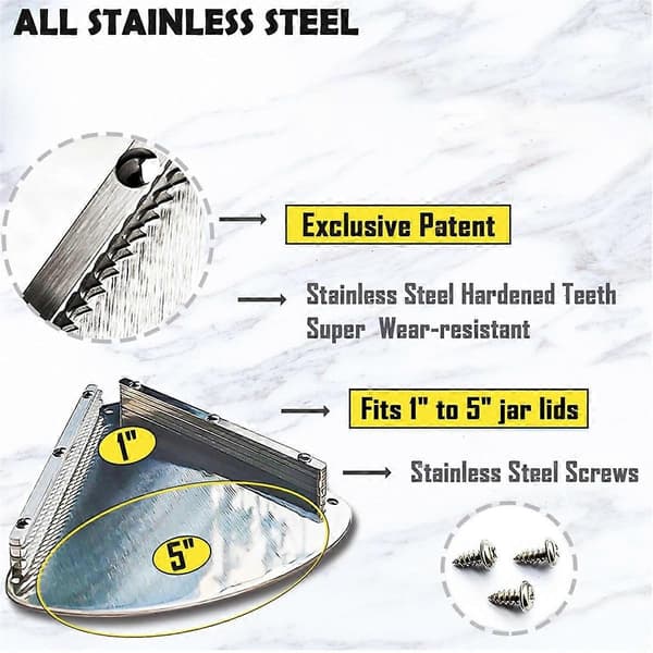 Oppgradert boksåpner for eldre, boksåpner for montering under skap for svake hender