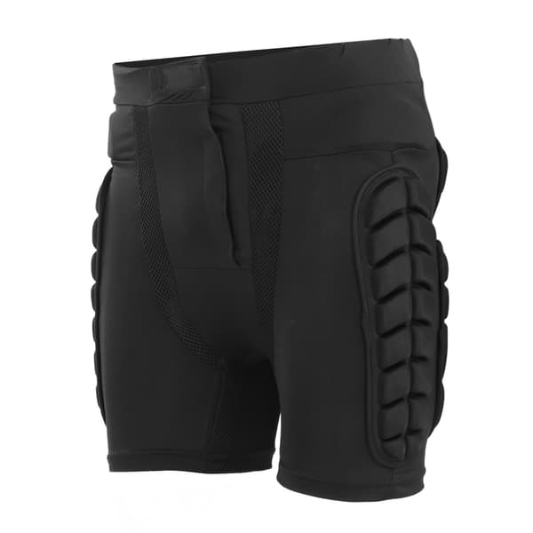 Adjustable Ski Shorts with Hip Protection in Cotton, Polyester, and EVA Padding