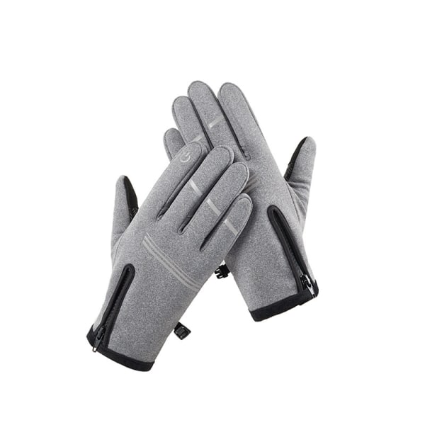 Winter Gloves Windproof Bike Riding Gloves Warm Finger Gloves XL