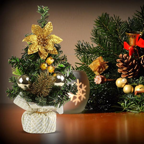 Miniature Artificial Christmas Tree Mini, Set of 3 Artificial Christmas Trees