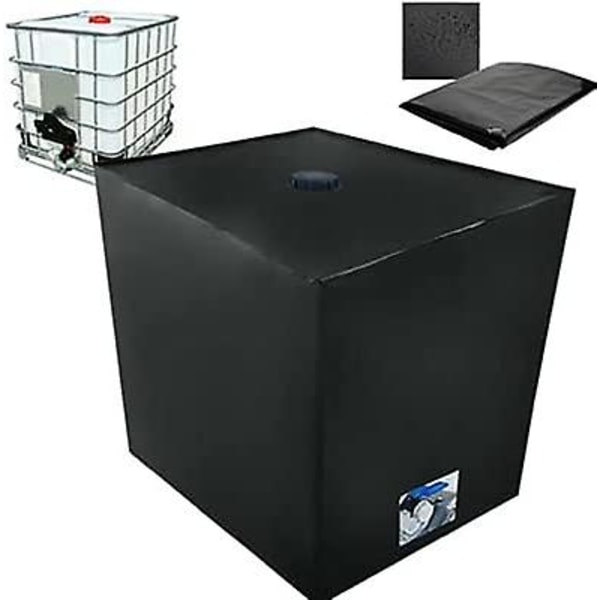 Vattentanklock, Lock för 1000 L IBC-tank, Damm- UV- och Regnskydd (116 X 100 X 120 )