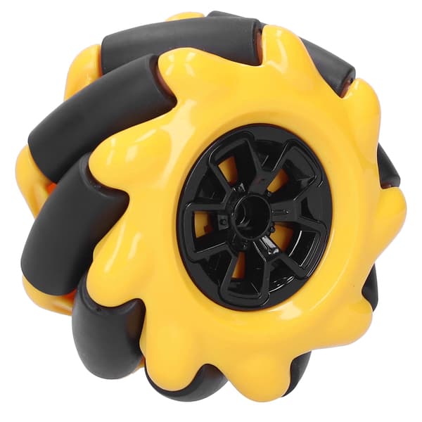 Mecanumhjul OmniDirectional Smart Robot Reservedele Tilbehør DIY Legetøjskomponenter 60mm (1 Par)